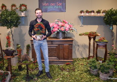 Bas van der Sar met zijn noviteit van dit jaar, de Red Star.